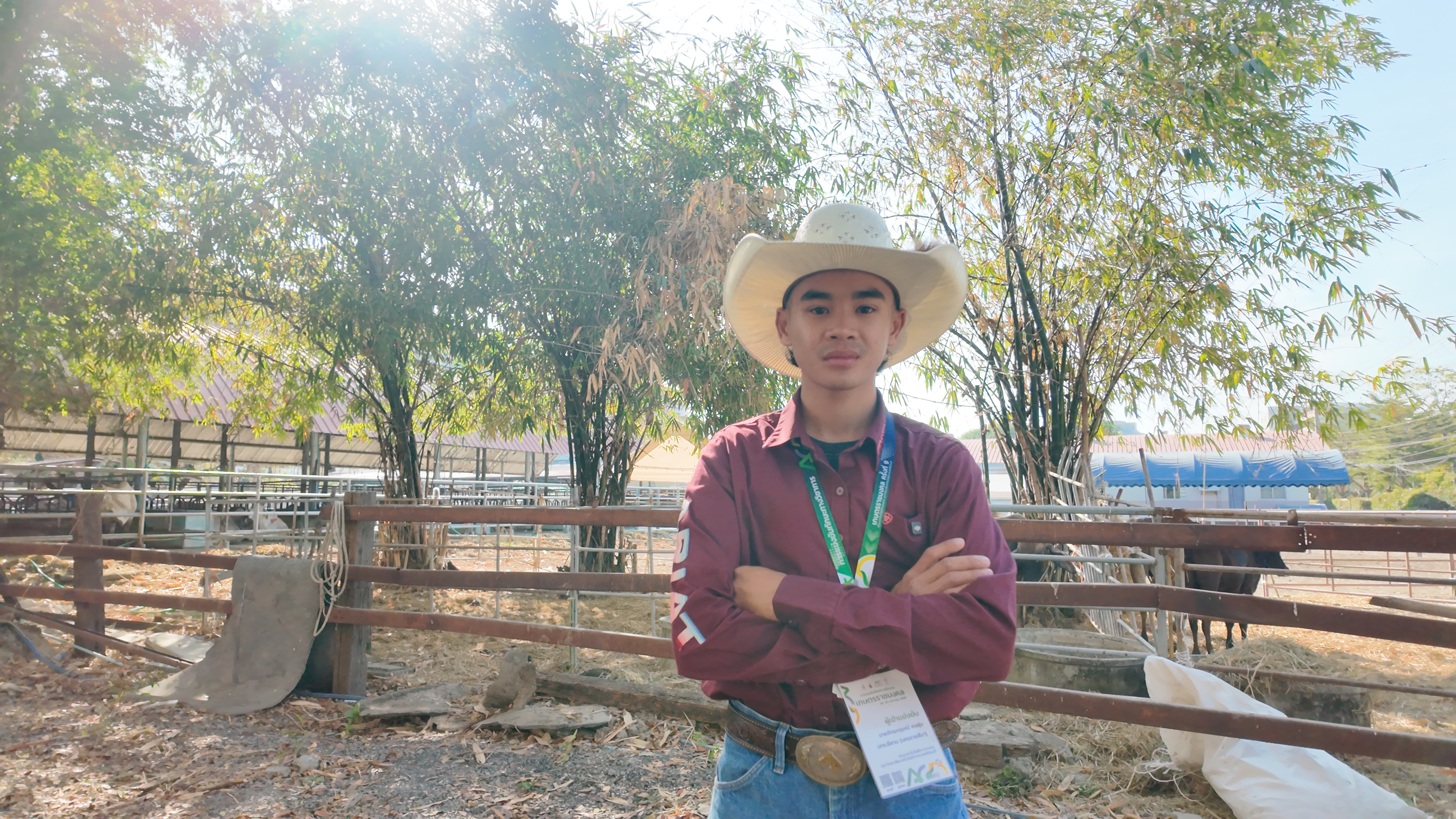 นายจักรกฤษณ์ คงชุ่ม นักศึกษาชั้นปีที่ 1 สาขาสัตวศาสตร์ มทร.อีสาน