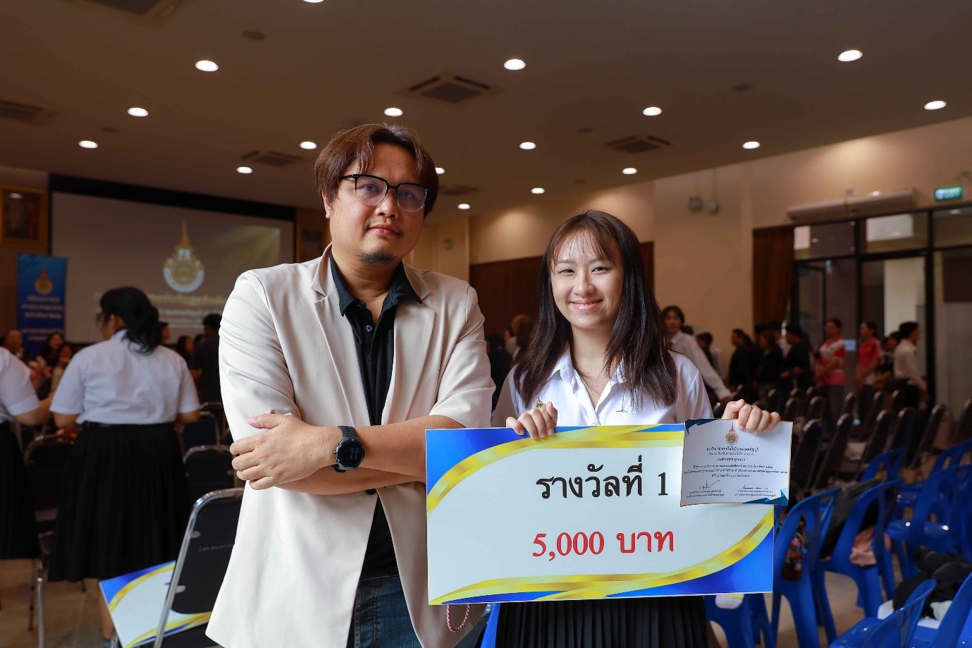 มทร.ธัญบุรี ประกาศความสำเร็จ นักศึกษาโฆษณาและประชาสัมพันธ์ คว้ารางวัลชนะเลิศสหกิจศึกษาดีเด่น 2568 พัฒนาวิดีโอคอนเทนต์ Edutainment สร้าง Reach สูงสุดเป็นประวัติการณ์ให้สถานประกอบการ