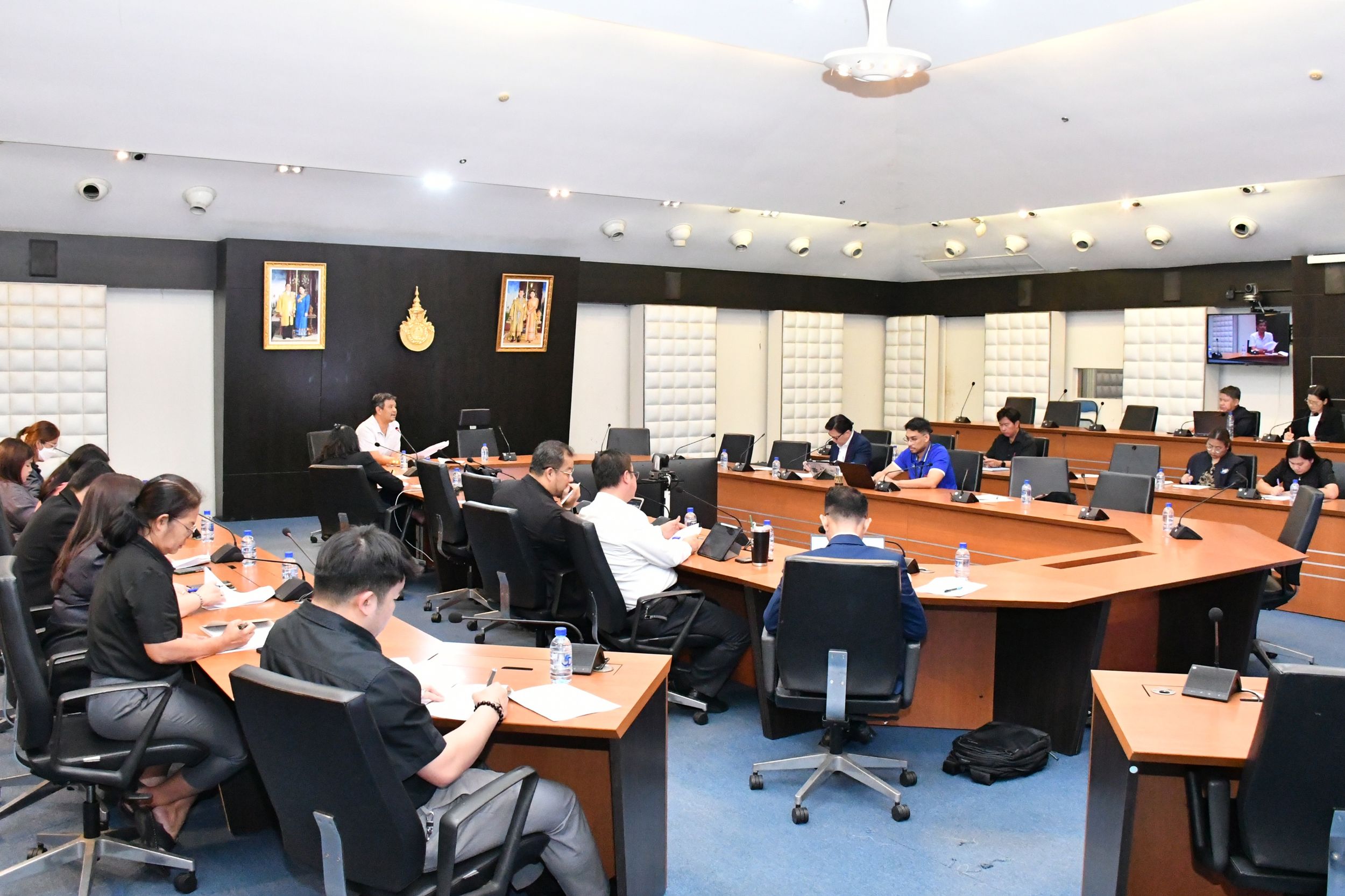 มทร.ธัญบุรี ประชุมเตรียมความพร้อมพิธีถวายผ้า_12